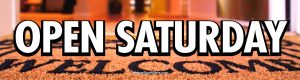 Open Saturday